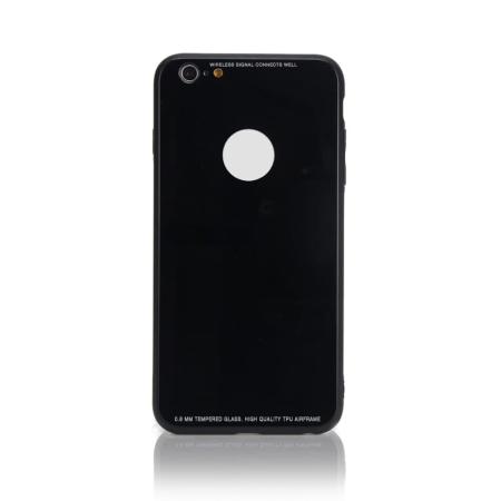 Чехол бампер Jorita Tempered Glass TPU Bumper Case (Black) для iPhone 6/6S Чехол бампер Jorita Tempered Glass TPU Bumper Case (Black) для iPhone 6/6S