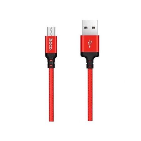 USB кабель HOCO X14 Rapid 8 pin черно-красный USB кабель HOCO X14 Rapid 8 pin черно-красный