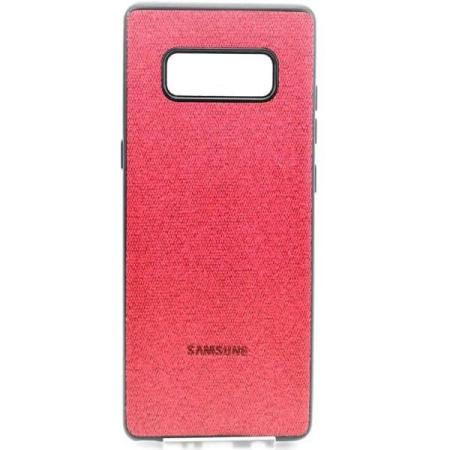 Чехол силиконовый Original (силикон, джинса) для Samsung Note 8 в красном цвете Чехол силиконовый Original (силикон, джинса) для Samsung Note 8 в красном цвете