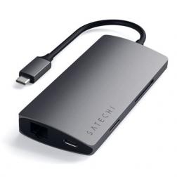 USB-концентратор Satechi Aluminum Multi-Port Adapter V2, Space Gray