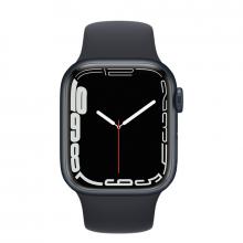 Apple Watch S7 45mm Midnight Aluminum Case / Midnight Sport Band