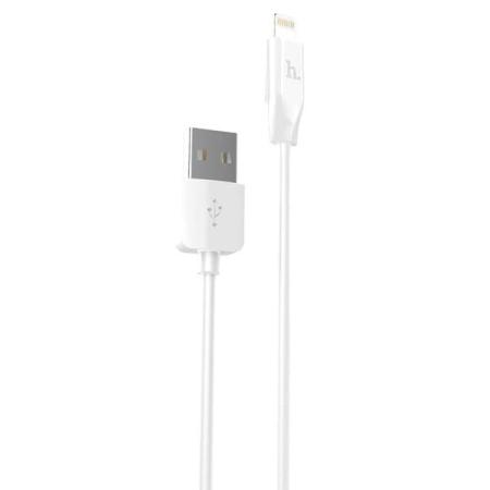 USB кабель HOCO X1 Rapid 8 pin 3M белый USB кабель HOCO X1 Rapid 8 pin 3M белый