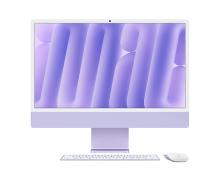 Моноблок Apple iMac 24 Retina 4,5K (M4, 10C CPU/10C GPU, 2024), 16 Гб, 256 Гб SSD, фиолетовый (MWV63)