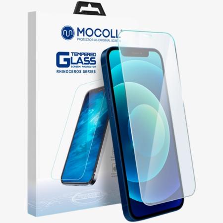 Стекло iPhone 14 Pro Max MOCOLL 2.5D (Серия "Rhinoceros") Black Стекло iPhone 14 Pro Max MOCOLL 2.5D (Серия "Rhinoceros") Black