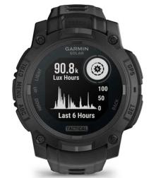 Смарт-часы Garmin Instinct 3 50 mm Solar Tactical Edition, Black with Black Band (010-03035-50)