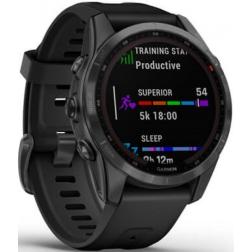 Garmin Fenix 7s Solar Slate Gray / With Black Band