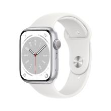 Apple Watch Series 10 46mm Silver Aluminum Case with Sport Band, Denim