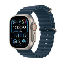 Apple Watch Ultra 2 (2024) 49mm Black Titanium Case with Black Ocean Band