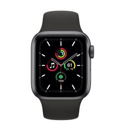 Apple Watch SE 44mm GPS Space Gray Aluminum Case with Black Sport Band