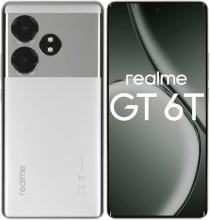 Смартфон Realme GT 6T 8/256 ГБ, серебристый