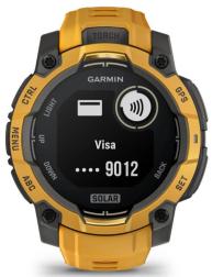 Умные часы Garmin Instinct 3 45mm Solar, Sunburst with Sunburst/Gray Silicone (010-02934-42) HK