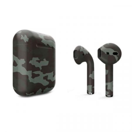 Apple AirPods (New Marine camouflage) Беспроводные наушники в футляре с возможностью беспроводной зарядки Apple AirPods (New Marine camouflage) Беспроводные наушники в футляре с возможностью беспроводной зарядки