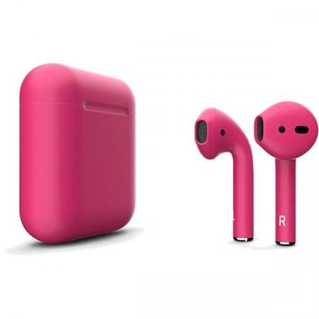 Apple AirPods (New Super Pink) Беспроводные наушники в футляре с возможностью беспроводной зарядки Apple AirPods (New Super Pink) Беспроводные наушники в футляре с возможностью беспроводной зарядки