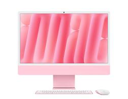 Моноблок Apple iMac 24 Retina 4,5K (M4, 10C CPU/10C GPU, 2024), 16 Гб, 512 Гб SSD, розовый (MWV53)