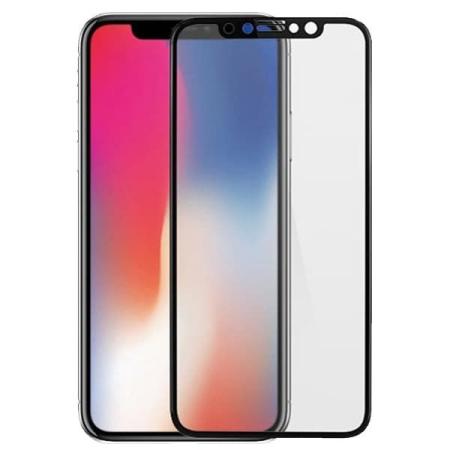 Защитное стекло 3D для iPhone X (Black) Защитное стекло 3D для iPhone X (Black)