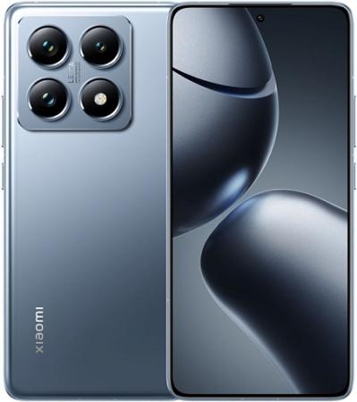 Смартфон Xiaomi 14T Pro 12/512GB, синий (Titan Blue) Смартфон Xiaomi 14T Pro 12/512GB, синий (Titan Blue)