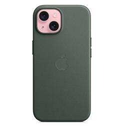 Чехол для iPhone 15 FineWoven Evergreen